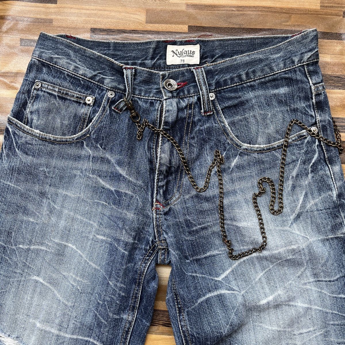 Japanese Brand - Nylaus Clothing Hysteric Style Denim Jeans Seditionaries - 7