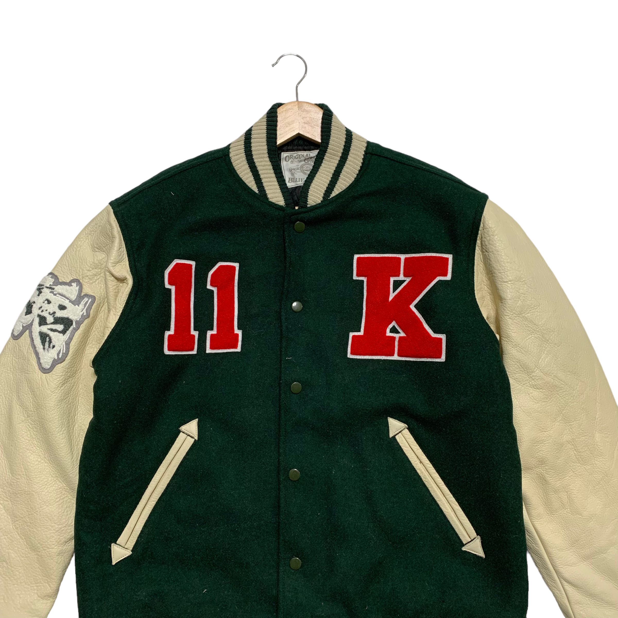 Kawakami MLB Atlanta Brave Baseball Varsity Jacket - 8