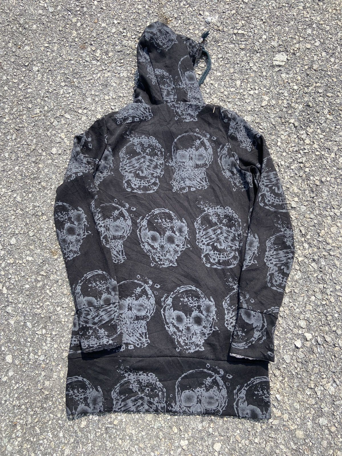 💥Vintage AOP Skull Hoodie - 2