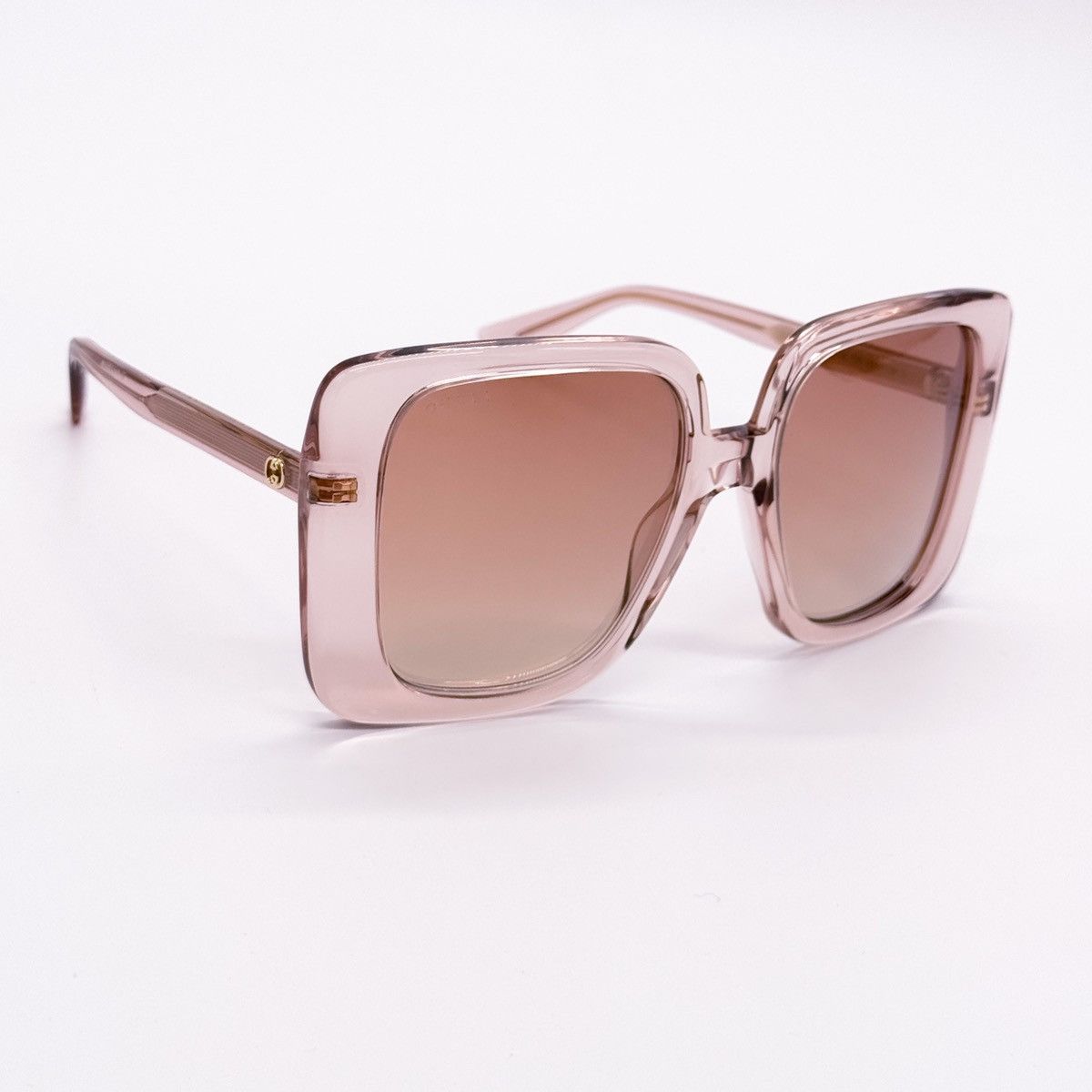 NEW GUCCI GG1314S 005 WOMEN BEIGE SQUARE SUNGLASSES GUCCI - 6