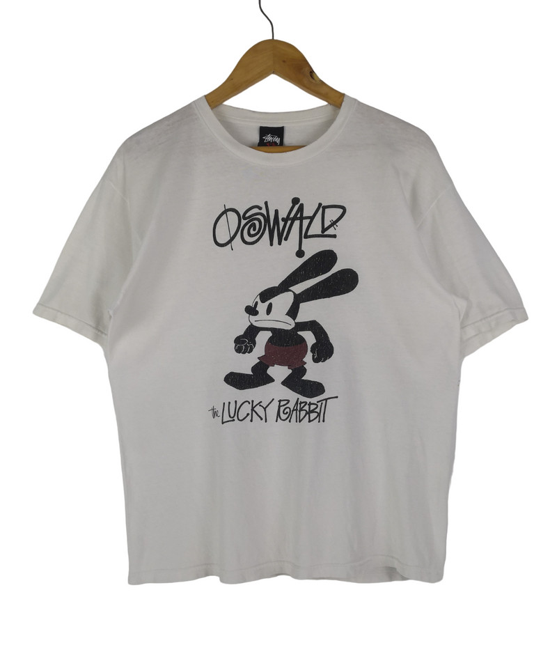 stussy OSWALD the Lucky Rabbit Tシャツ M Other Designers Vintage - Vintage Stussy T-Shirt Disney Oswald The