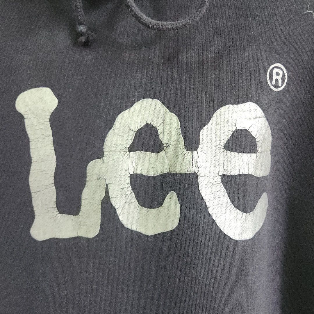 Vintage 1980s Lee USA Sweatshirts Hoodie - 4