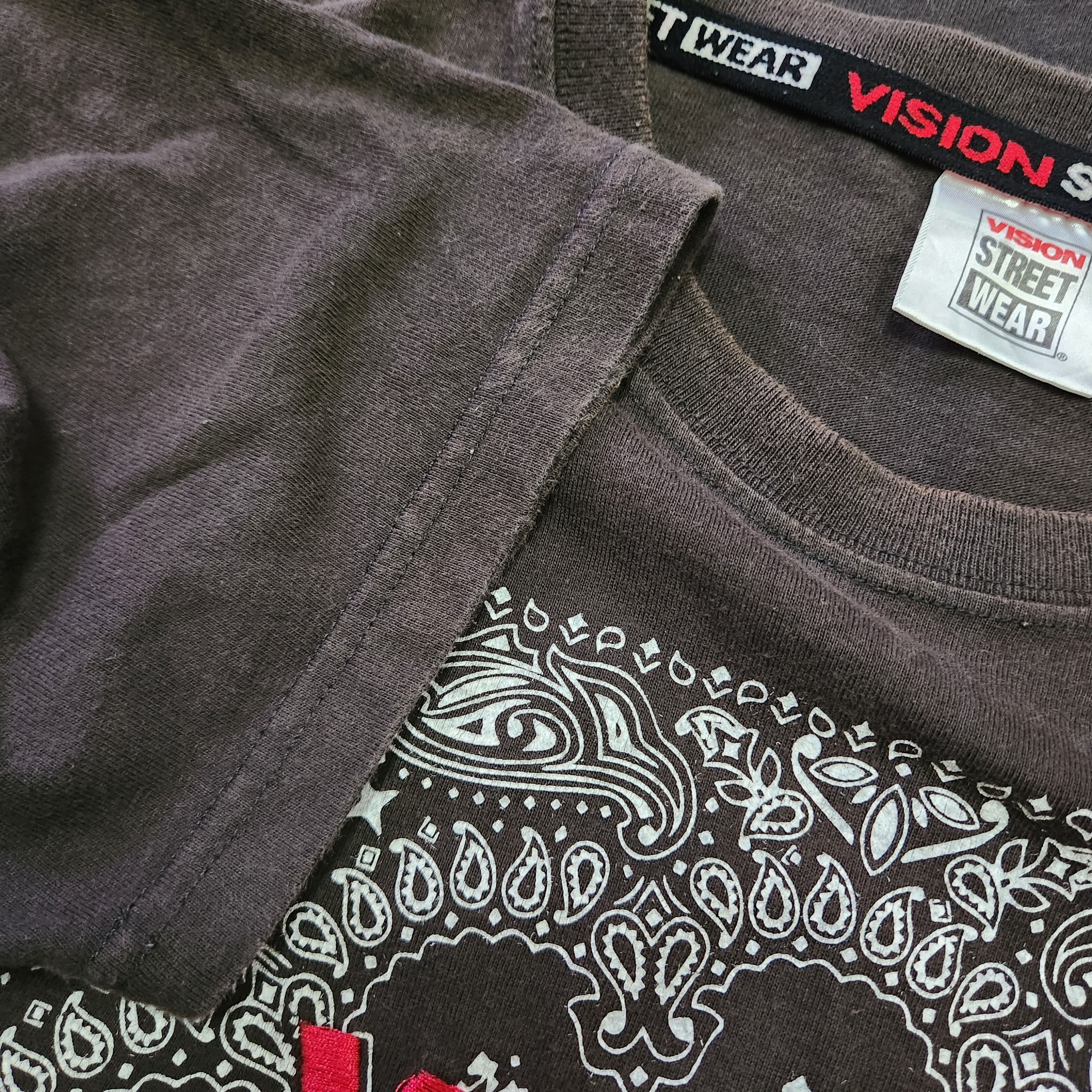 Vintage Y2K Vision Streetwear Skategang Tees - 10