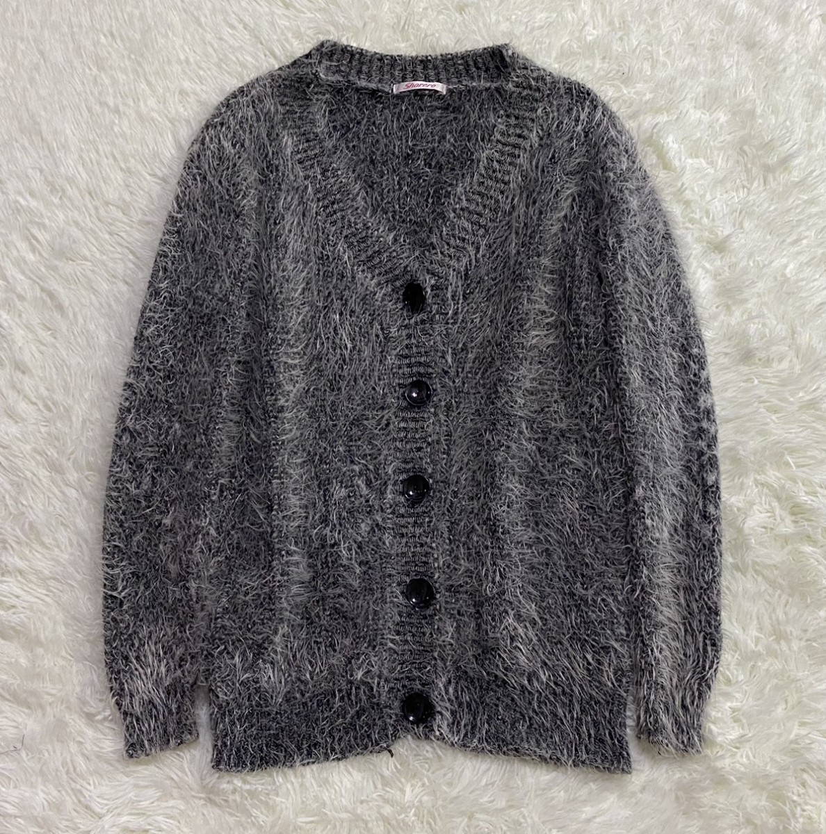 Cardigan - Sharera Cozy Mohair Sweater Cardigan - 1