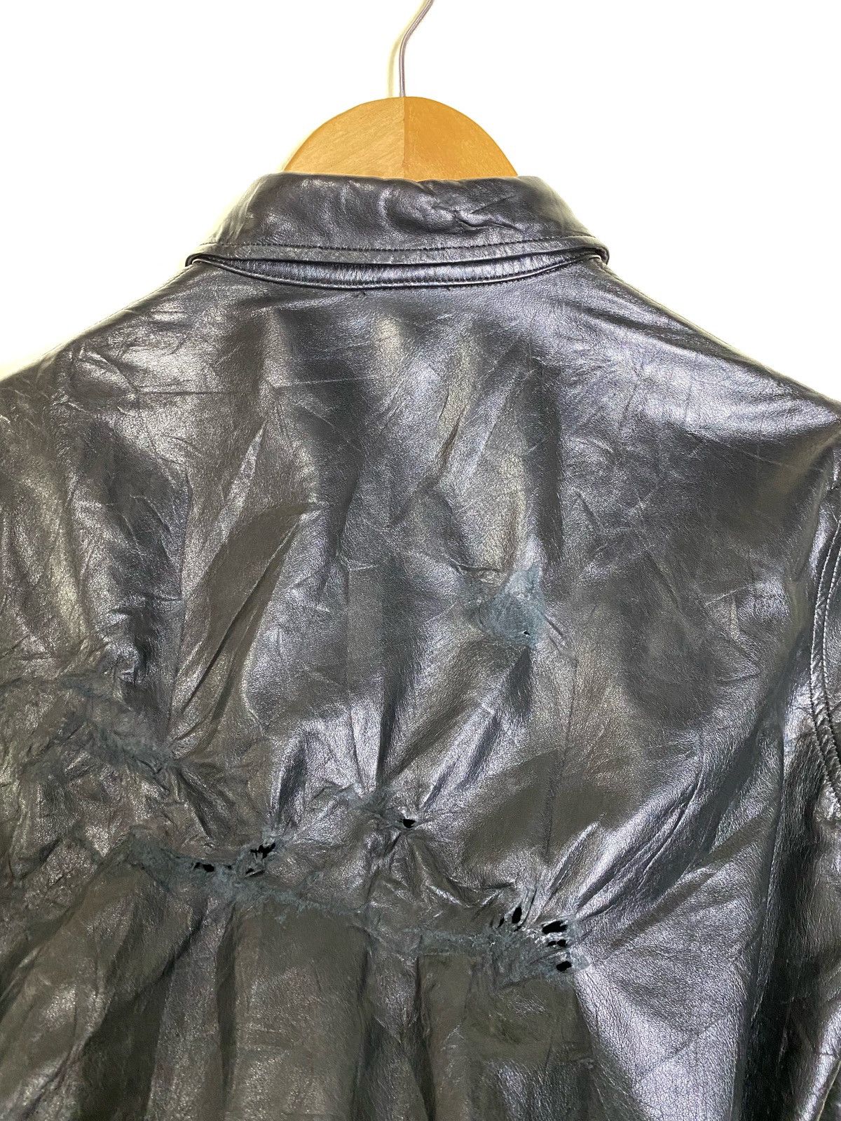 Vintage Y’s Yohji Yamamoto Leather Shirt - 10