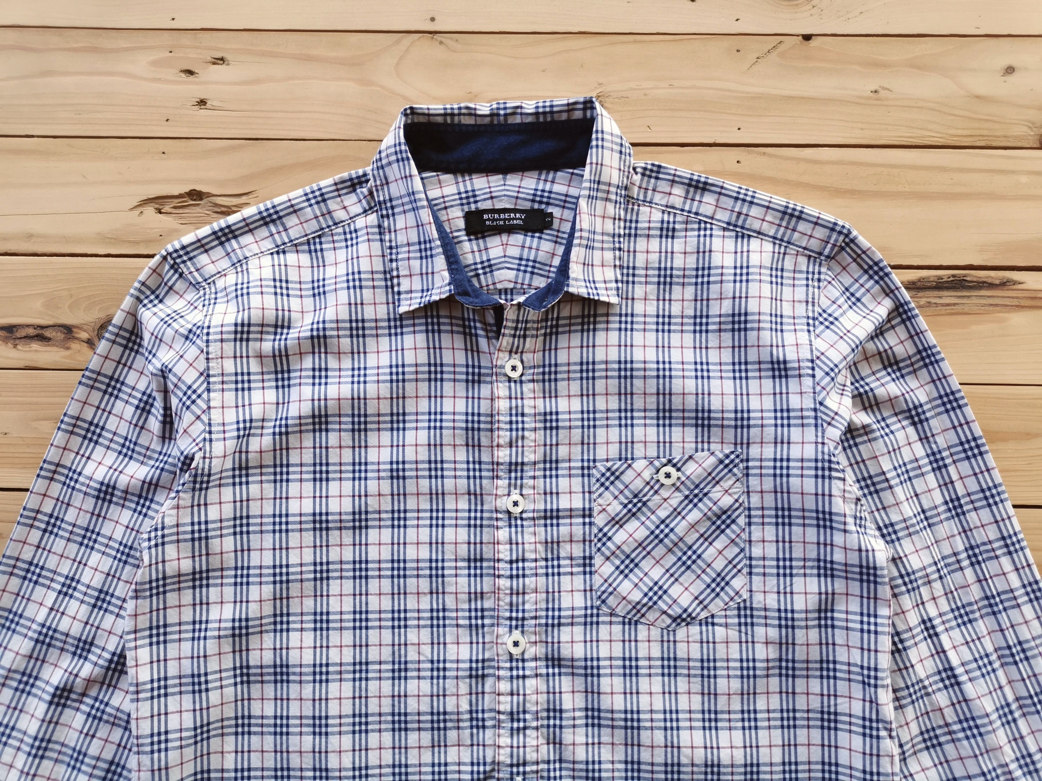 Burberry Prorsum - Burberry Nova Check Raglan Button Up Shirts - 2