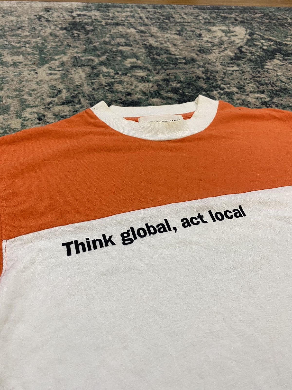 SS00 "Think Global, Act Local" Tee - 5