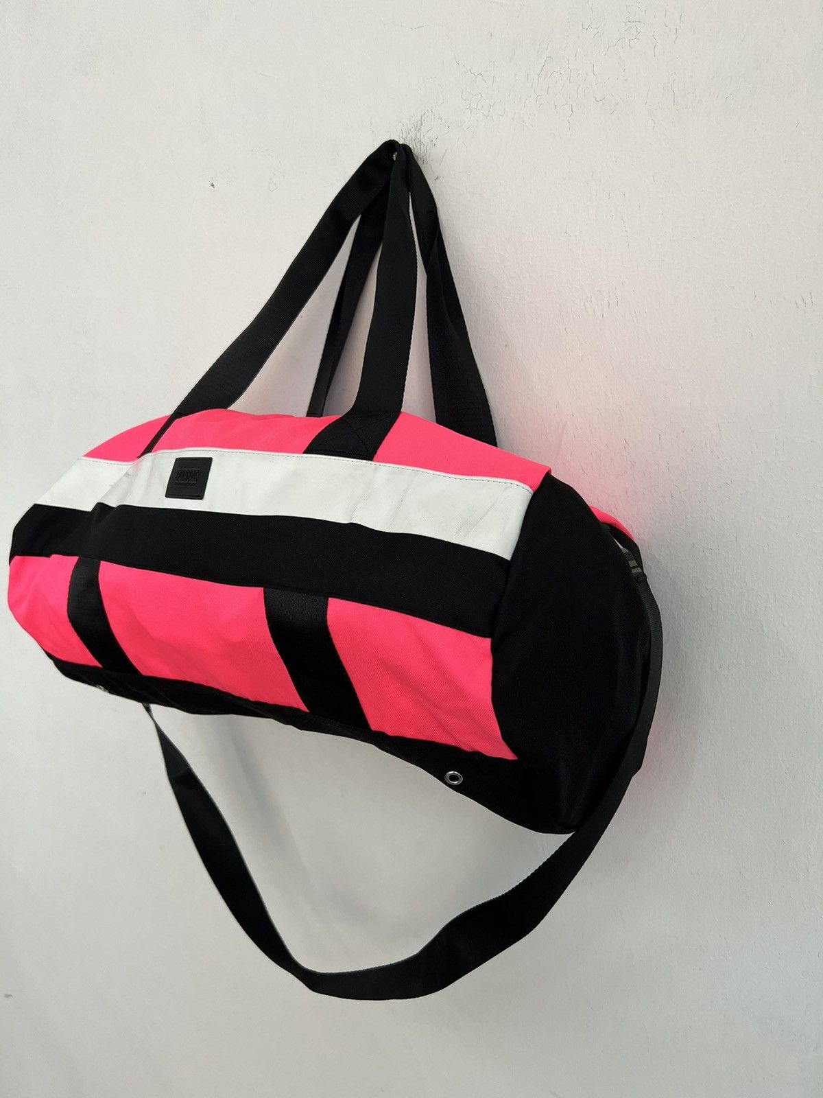 Pink Duffle Bag Medium Size - 2