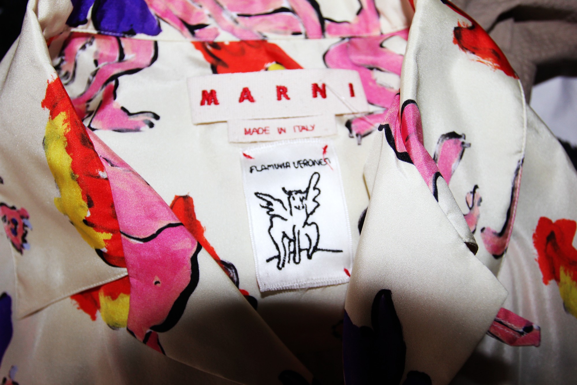 BNWT SS23 MARNI x FLAMINIA VERONESI DEVIL SHIRT 50 - 7