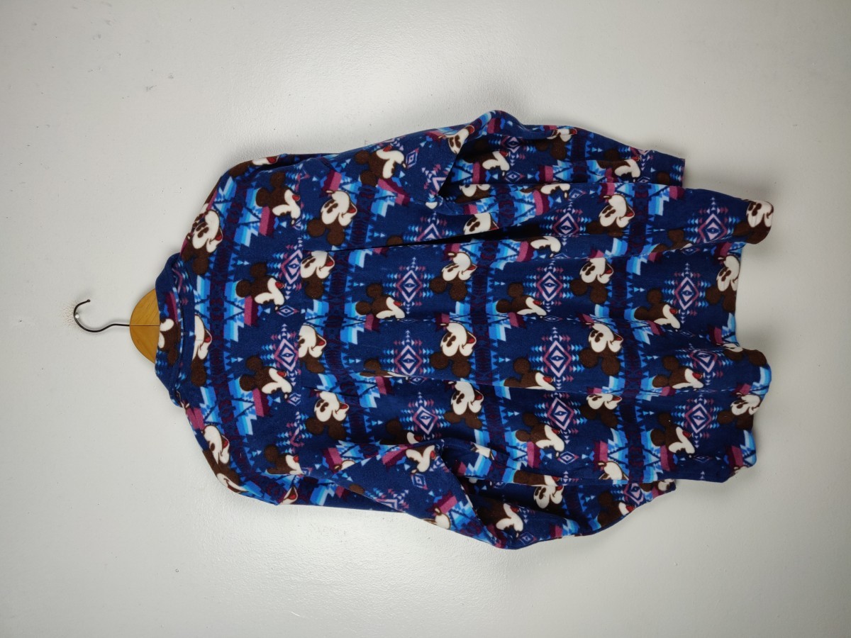Disney - Fullprint Overprint Fleece Sweater Jacket - 10