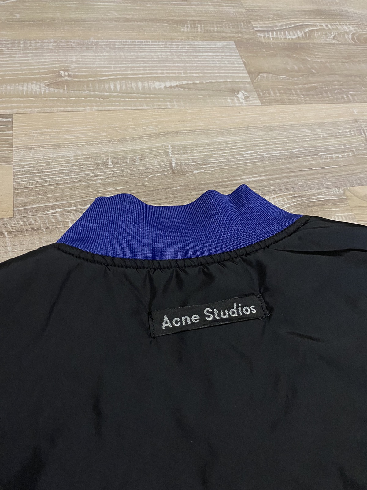 Acne Studios mills face PAW17 reversible jacket bomber - 11