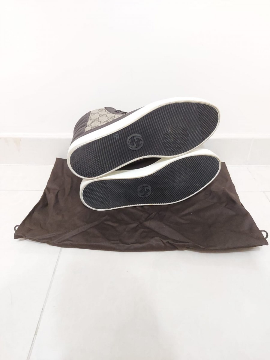 Miro Soft Tessuto GG Supreme Canvas Leather Sneaker - 6