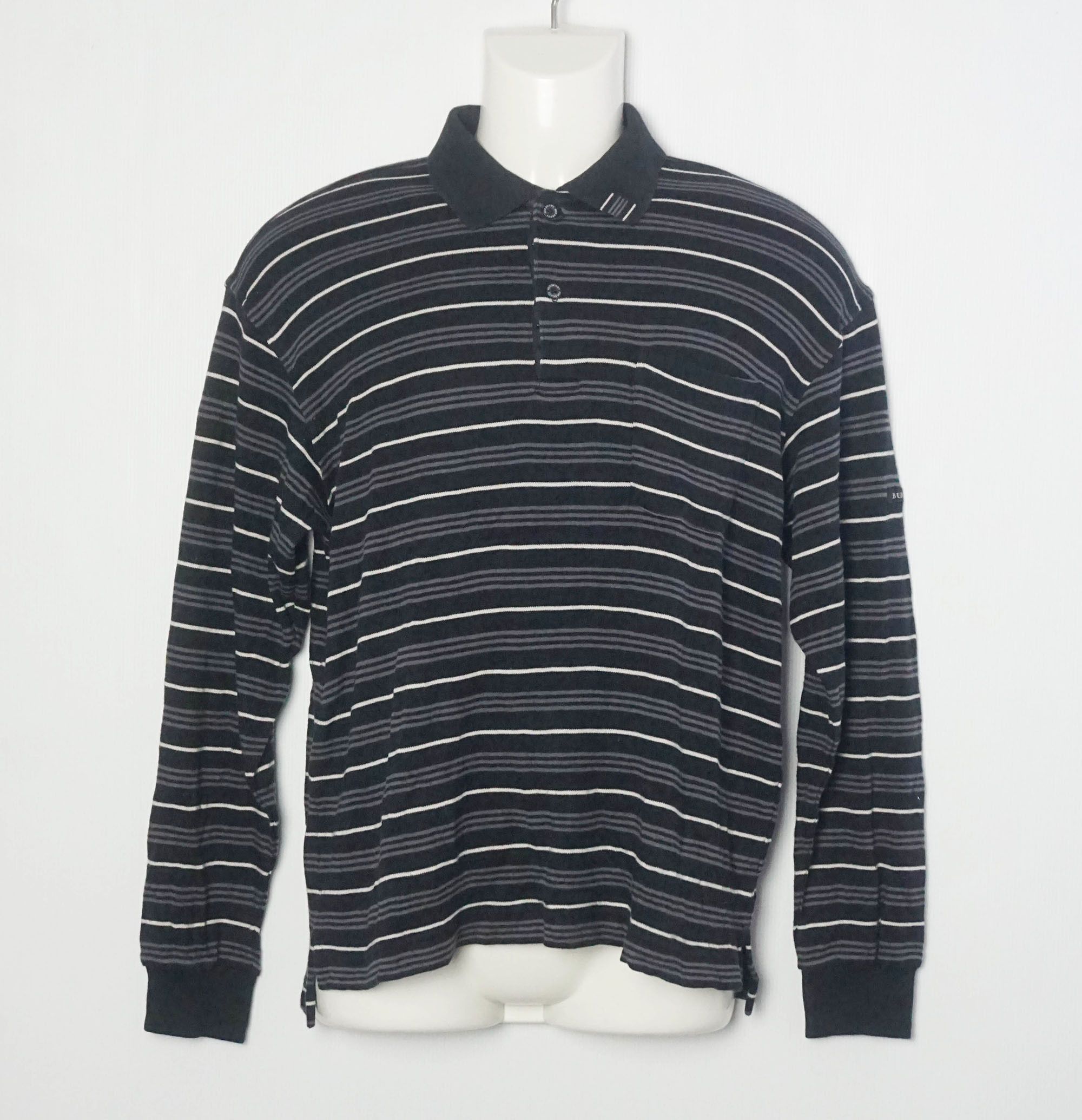 High quality Burberry Long Sleeve Golf Shirt