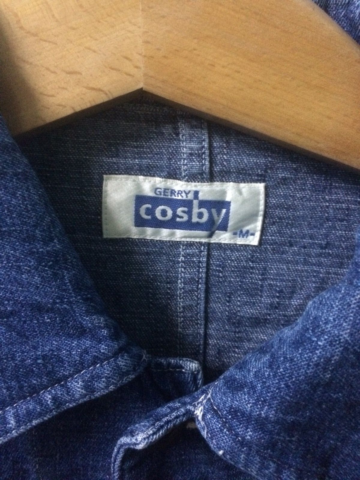 Vintage Gerry Cosby Indigo Chore Denim Jacket - 3