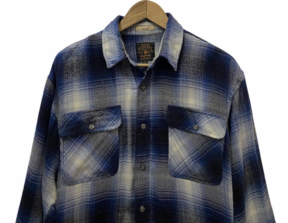 OFFER‼️Vintage Flannel Checked Long Sleeve Button Up Shirt - 3