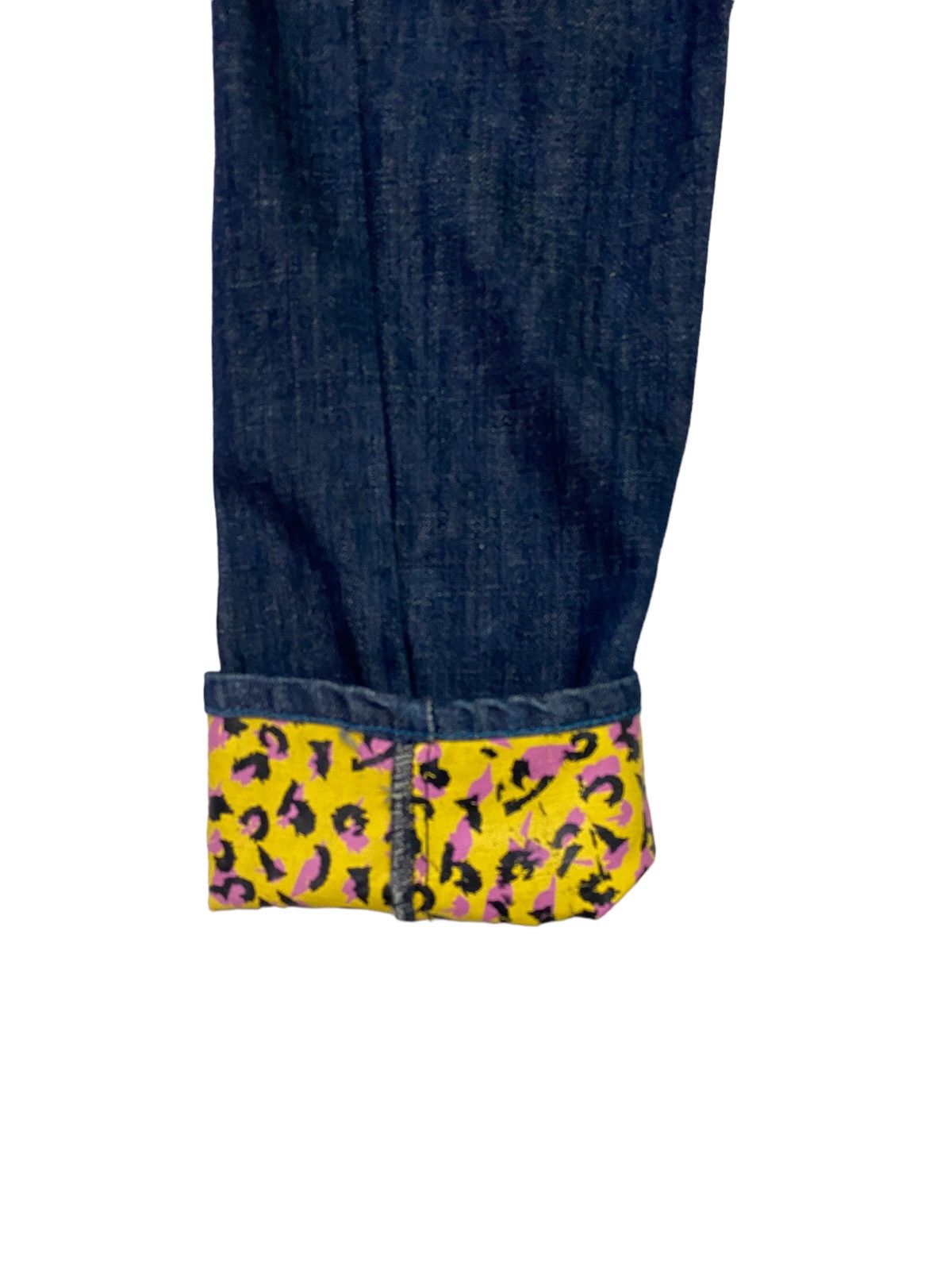 Vintage CLASH!! MPLQ Daicock Printed Denim Jeans S45k - 8