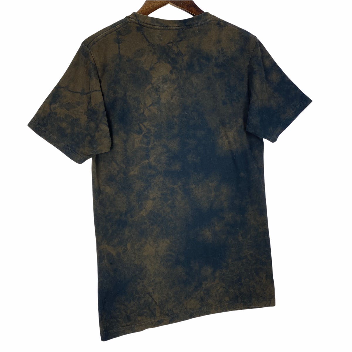 Death Row Records Acid Wash Embroidery T Shirt - 8