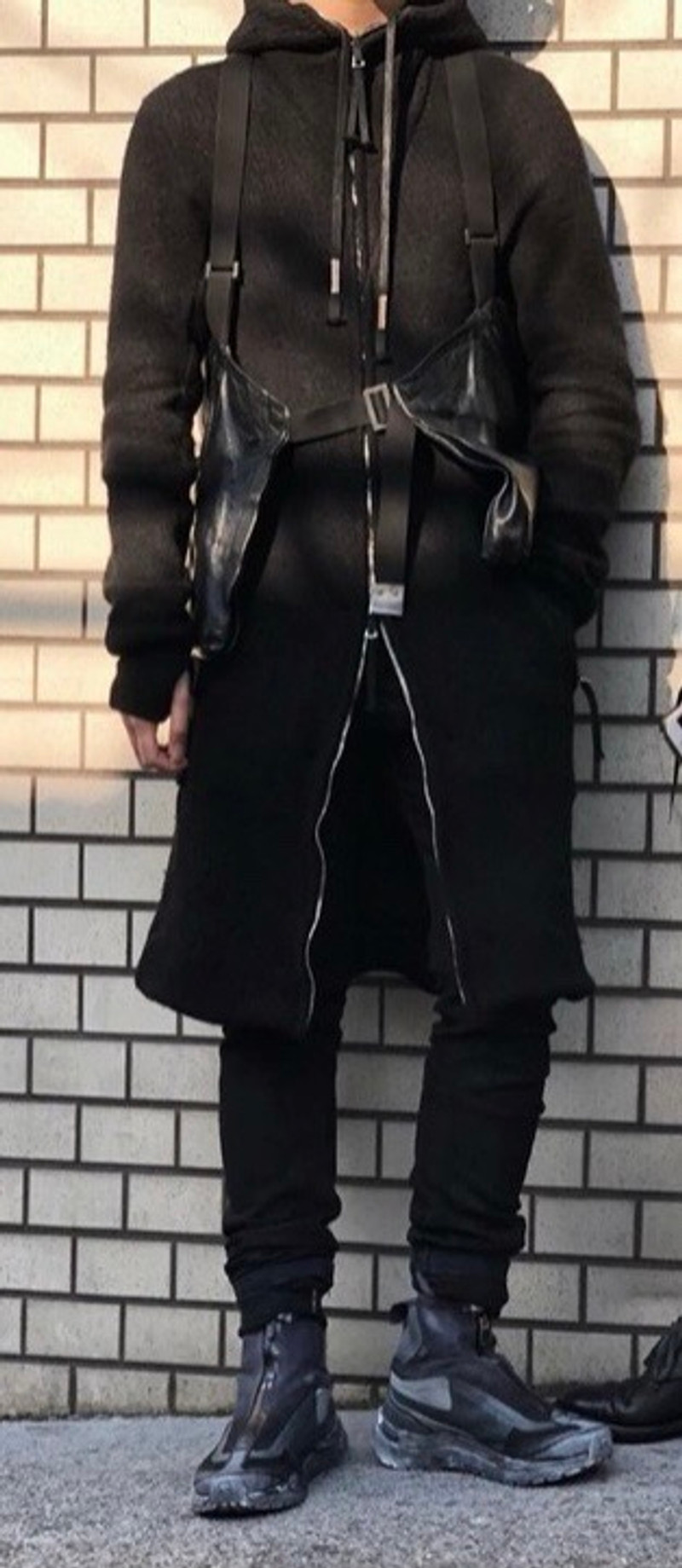 Cashmere Obsidian Black Zipper3 - 1