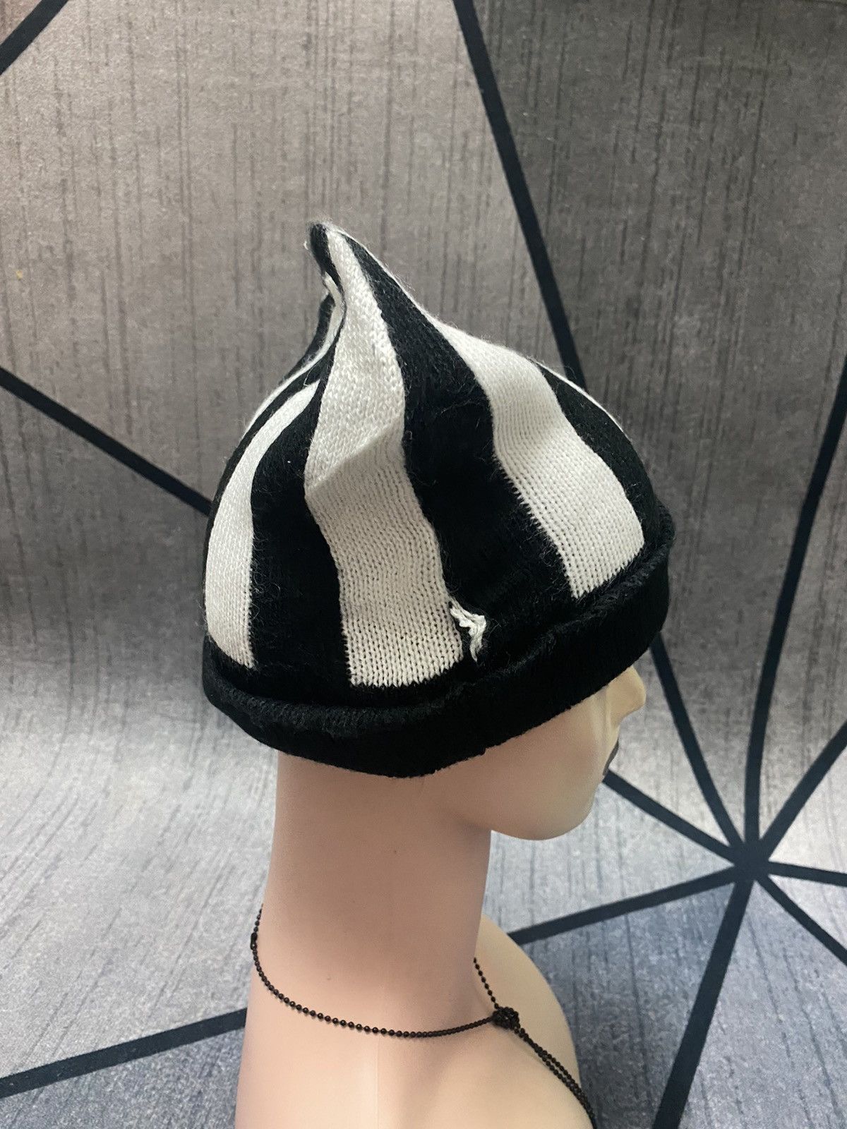 Japanese Brand - Unknown Brand Beanie Horn Hat - 3