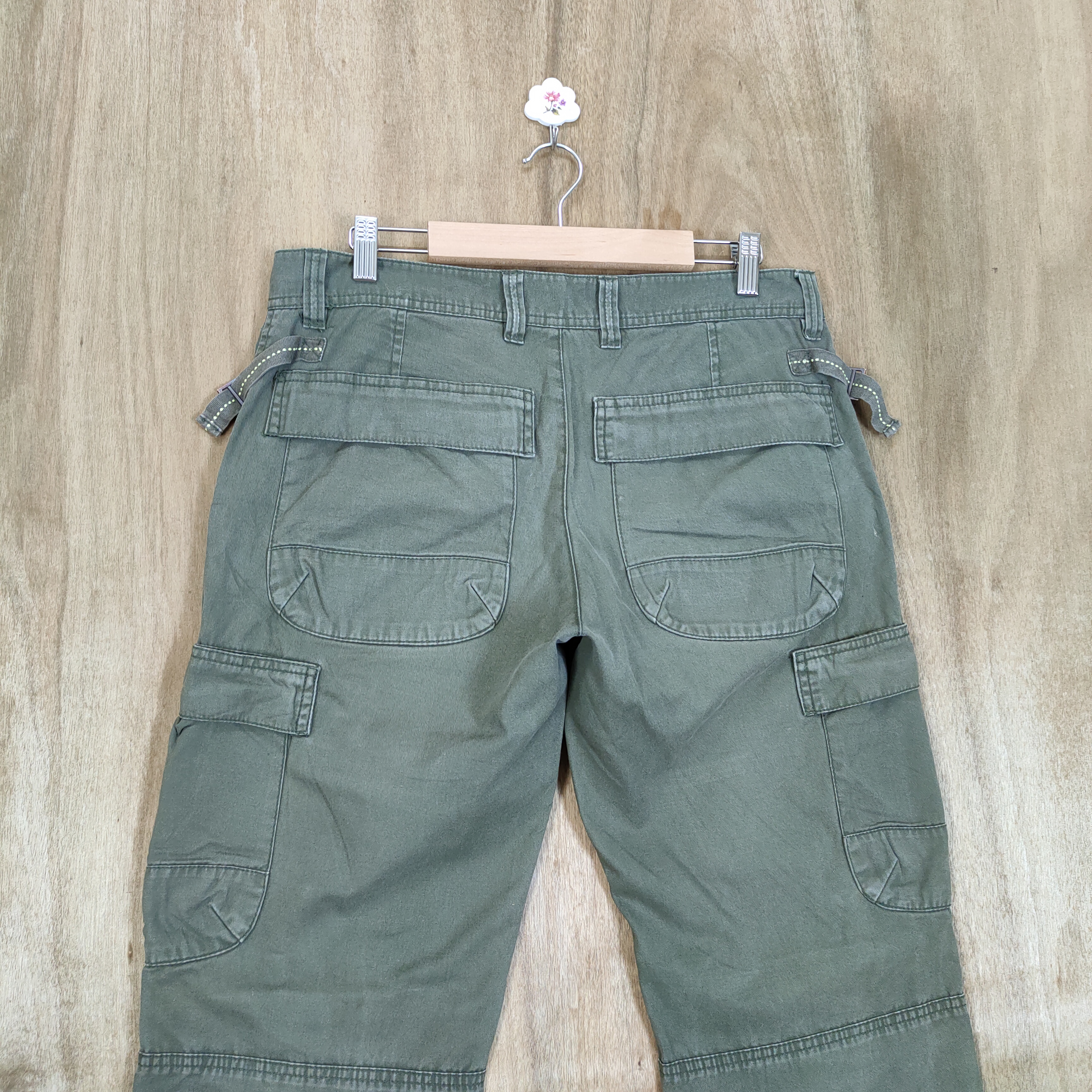 Japanese Brand - SISLEY BAGGY CARGO PANTS - 12