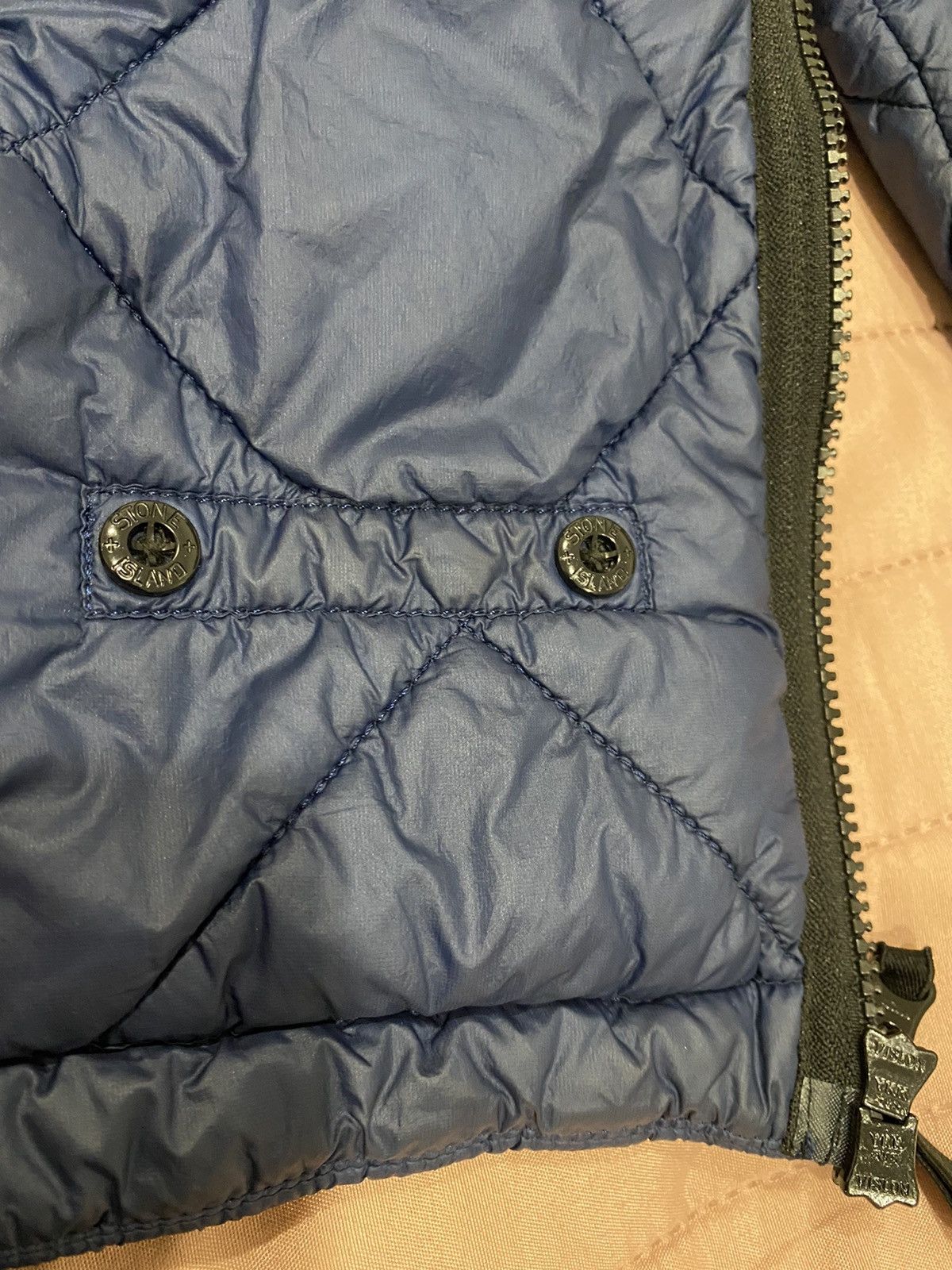 Authentic Stone Island Quilted Micro Yarn Jacket - 17