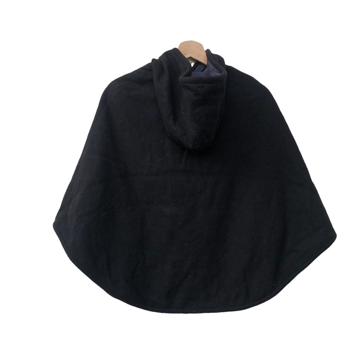 APC BLACK PONCHO JACKET - 2