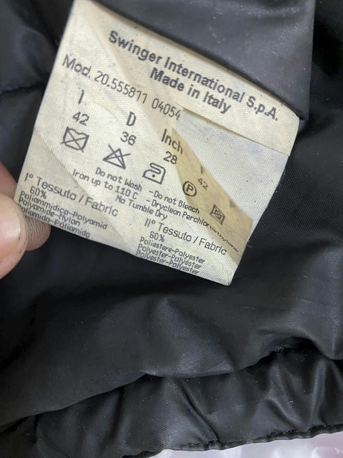 Distressed Fendi Monogram Zucca Reversible Puffer Jacket - 12