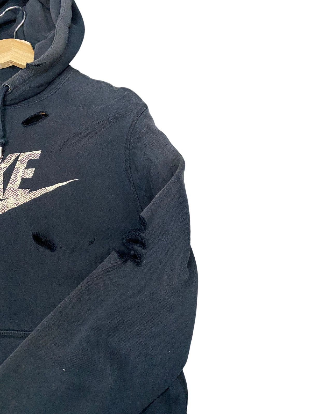 Nike Distressed Trashed Faded Hoodies - 8