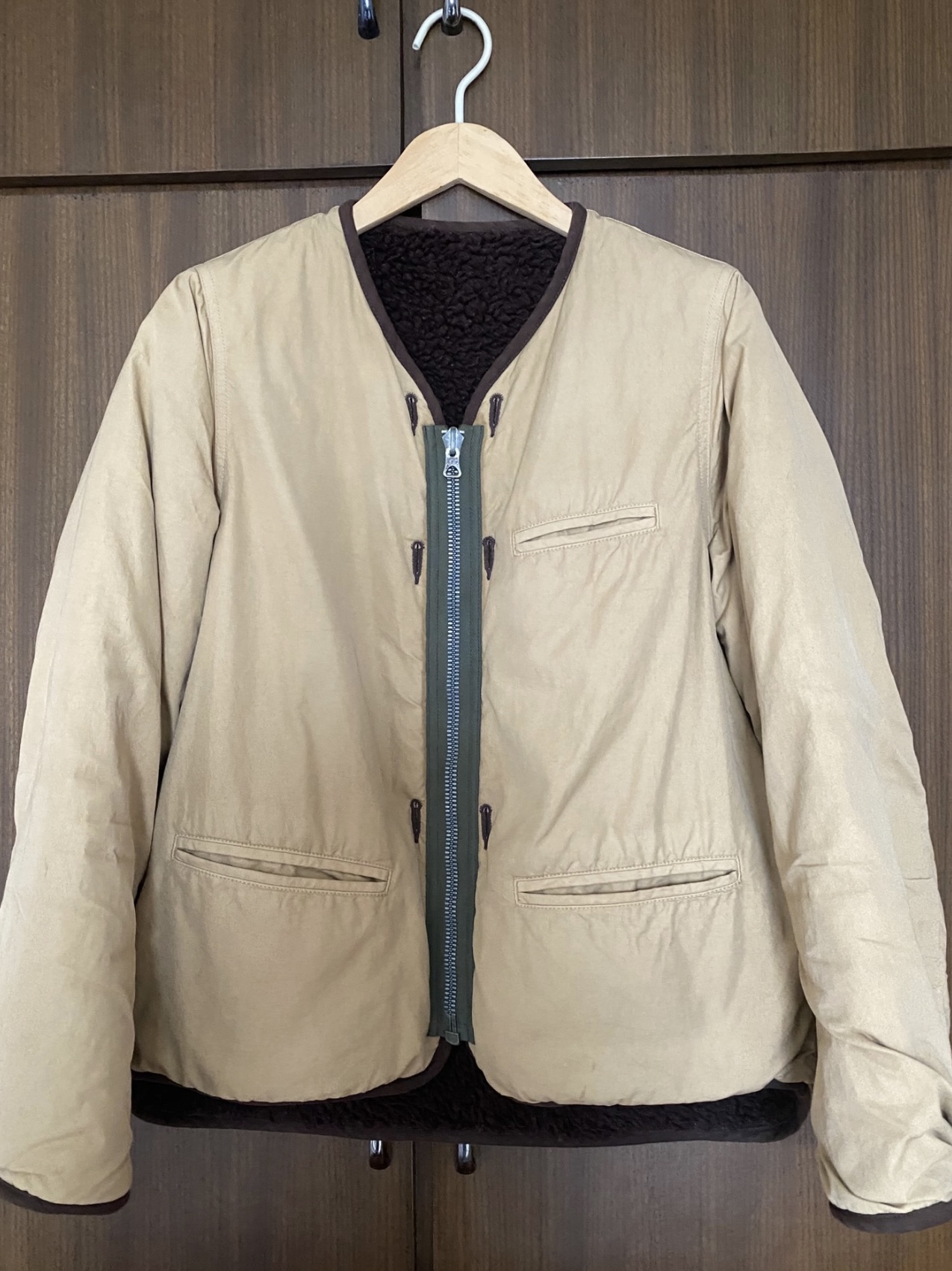 visvim contrary dept LINER JKT BEIGE 1 - ジャケット・アウター