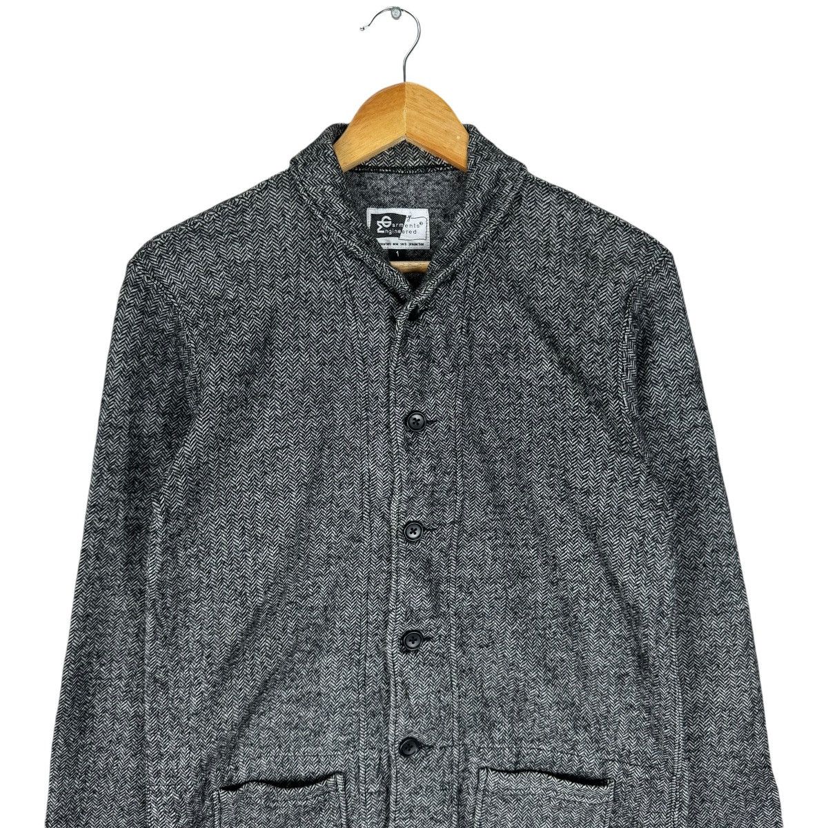 🌟ENGINEERED GARMENTS TWEED BUTTON JACKET - 2