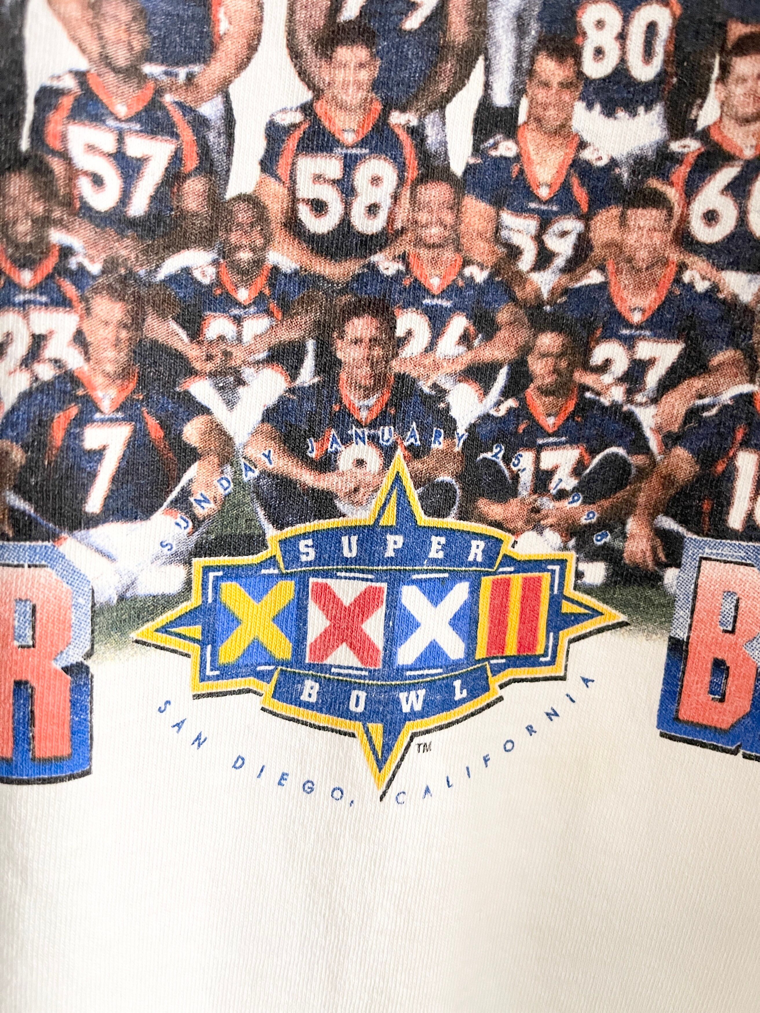 Vintage - STEAL! VTG 1998 Denver Broncos NFL Super Bowl Champions Tee - 4