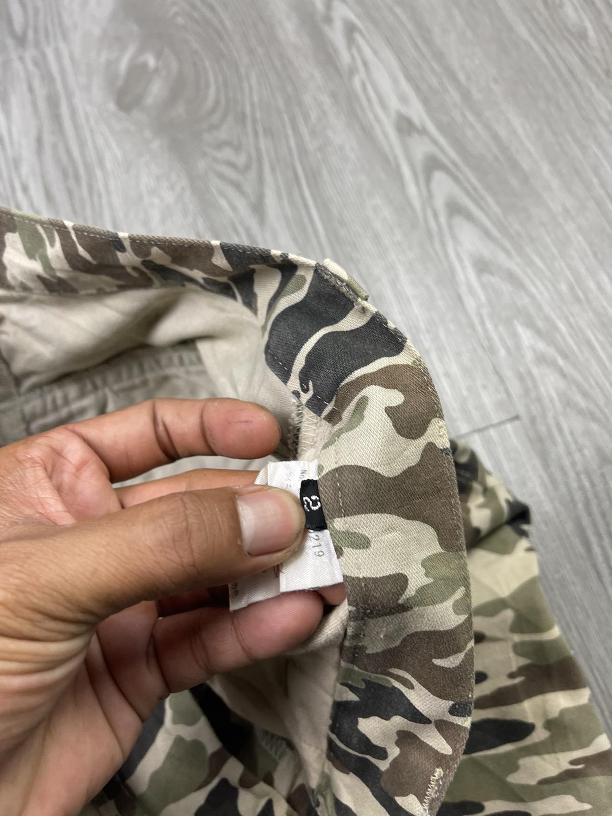 Japanese Brand - ANQUIET* Japan military camo utilities skirt - 7