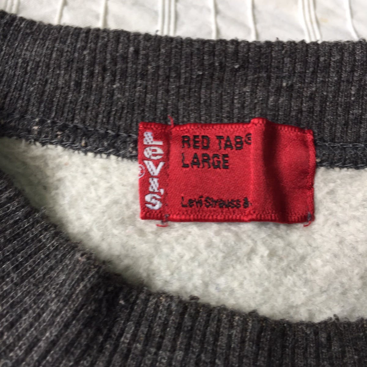 Vintage Levis Sweatshirt Levi Strauss & Co Levis Red Tab - 8