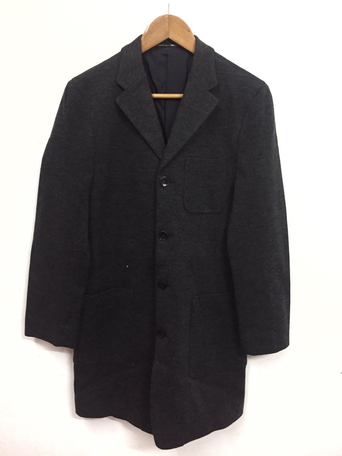 Jean Paul Gaultier Homme Gentleman Button Overcoat Jacket - 1