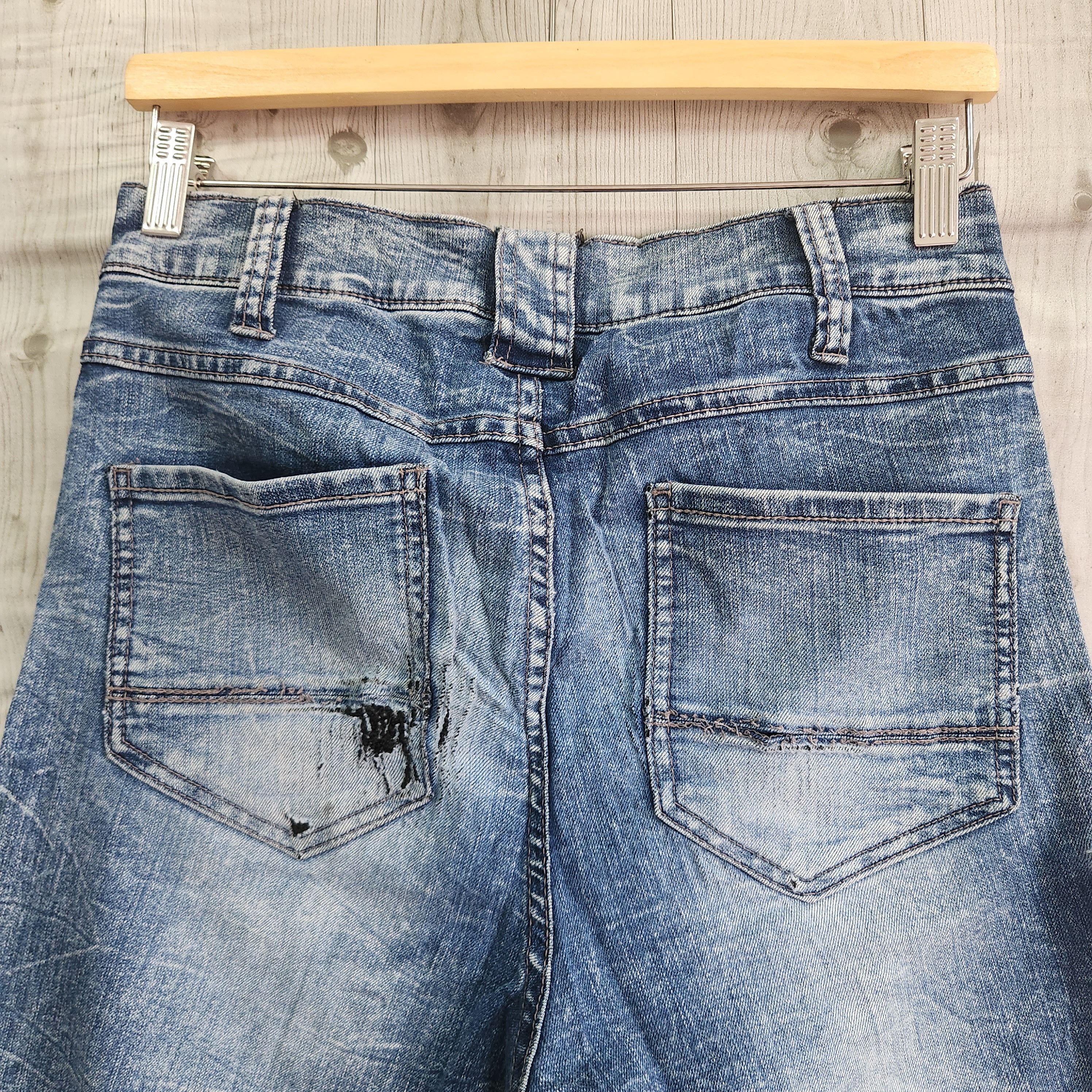 Vintage Grancisco Distressed Denim Japan Jeans - 9