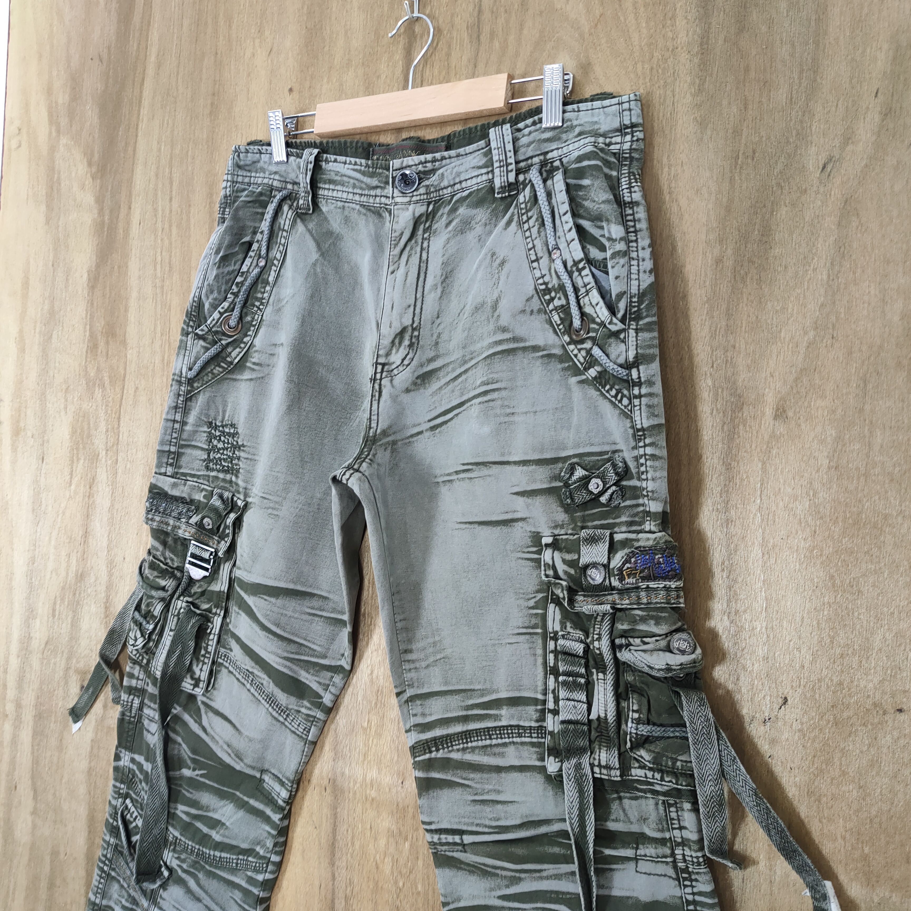 Japanese Brand - WZI BONDAGE FADED CARGO PANTS - 9