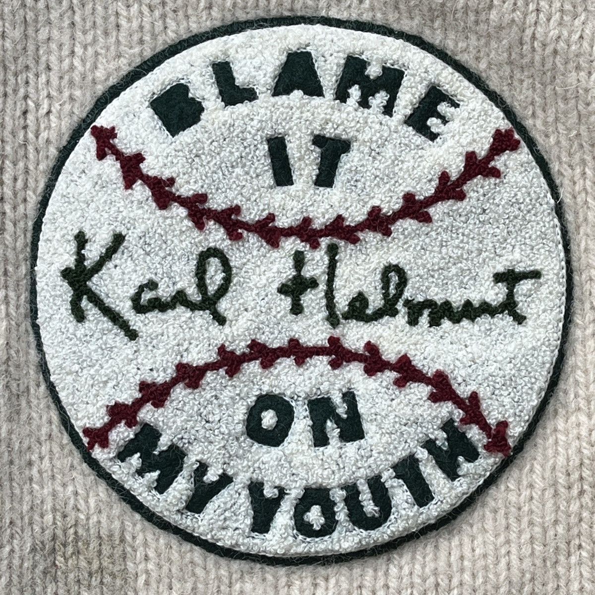Grails Karl Helmut MLB Sweater Knitwear Vintage 1980s - 8