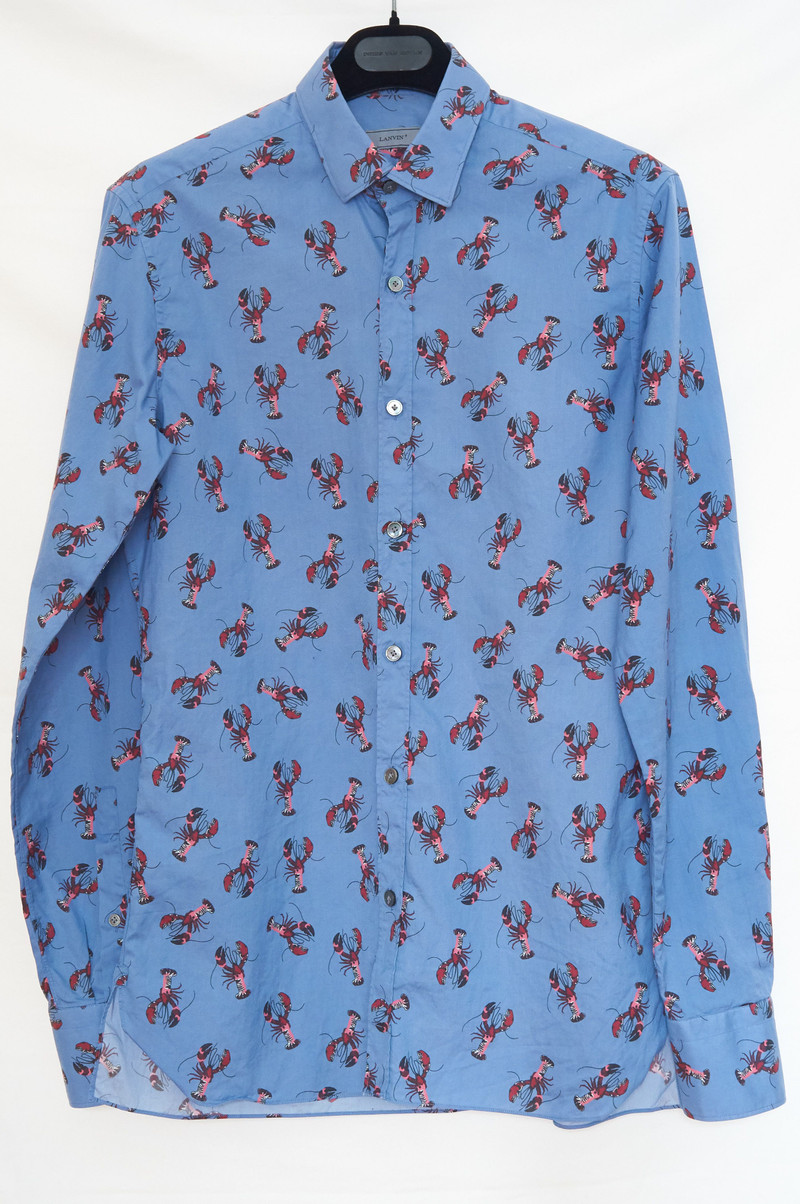 lobster print shirt - 1