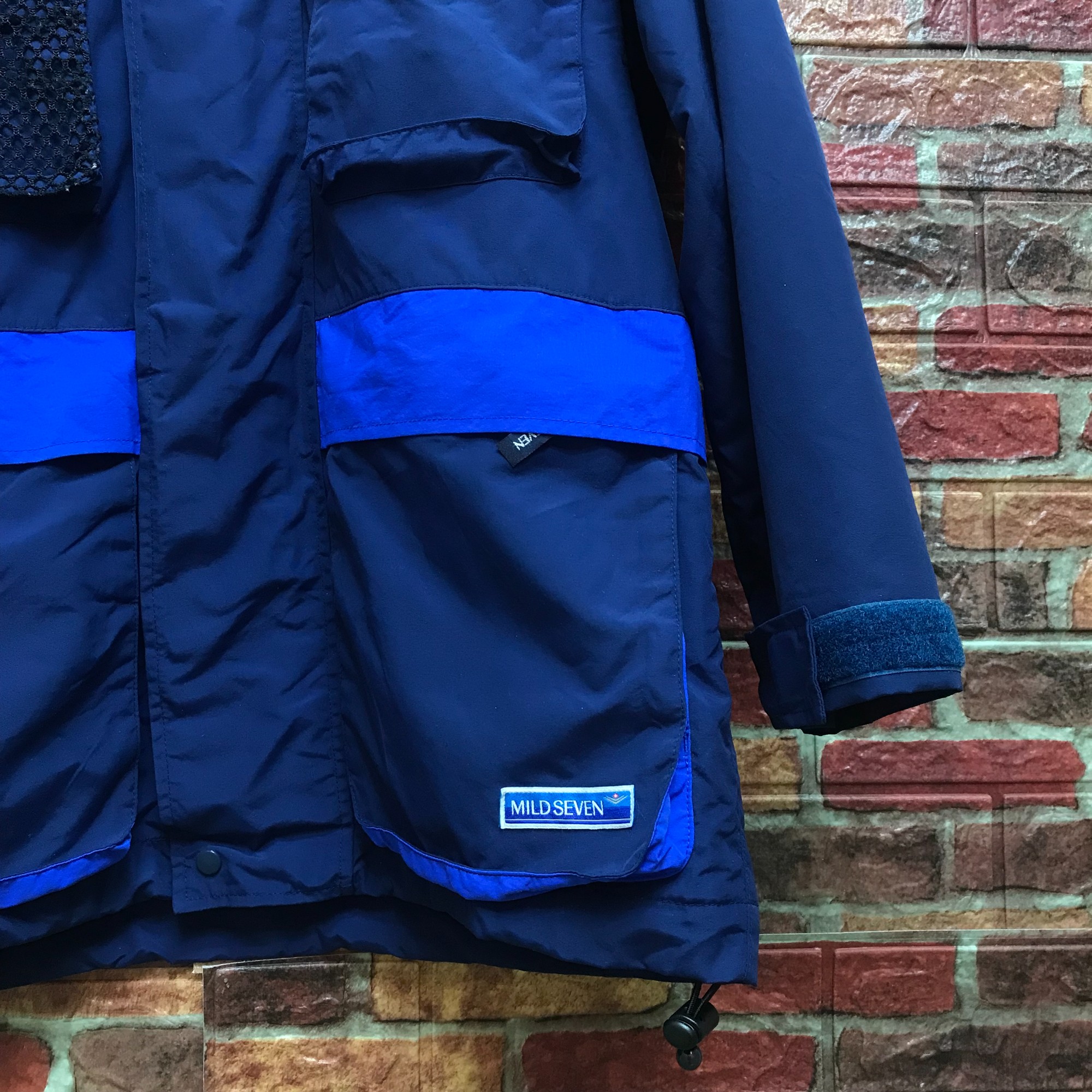 Vintage Mild-seven outdoor survival jacket TNF zipper - 3