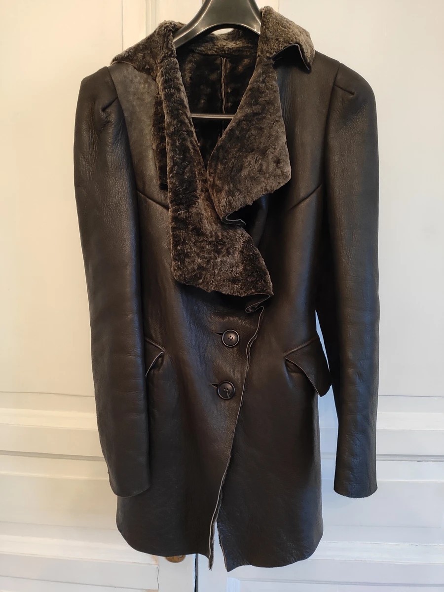 ANGLOMANIA sheepskin coat.Like Gaultier or John Galliano - 3