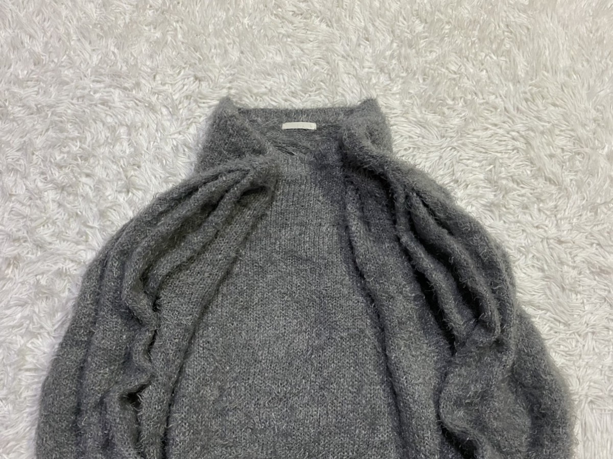Japanese Brand - GU Cozy Mohair Sweater Jumper Pullover - 4