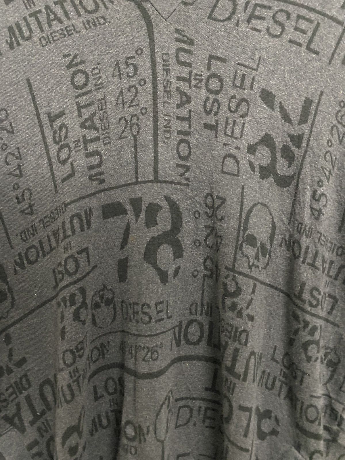 Vintage Diesel Aop Hoodie - 2