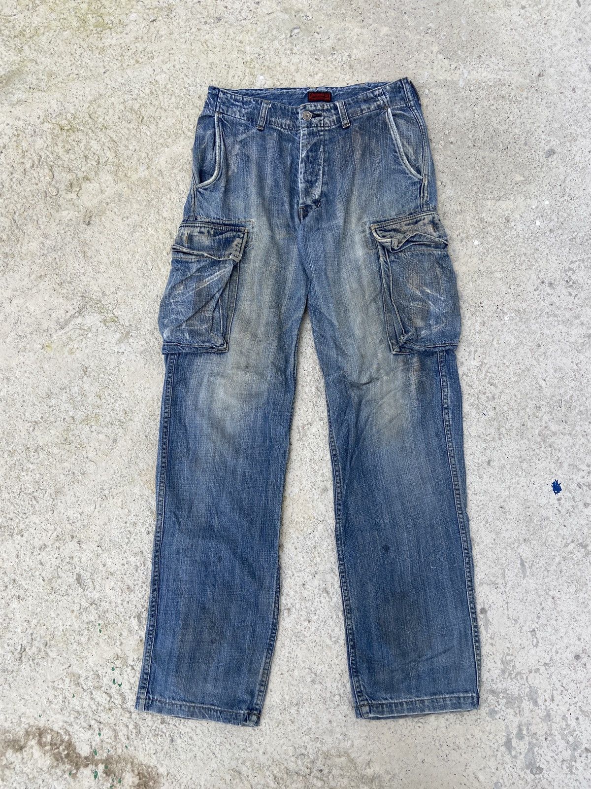 💥Baggy Vintage Johnbull Cargo Denim - 1