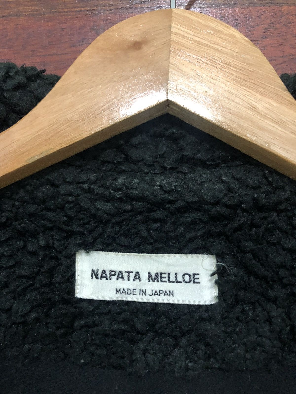 Japanese Brand - Made in Japan Napata Melloe Flora Collar Sherpa Vest Jacket - 10