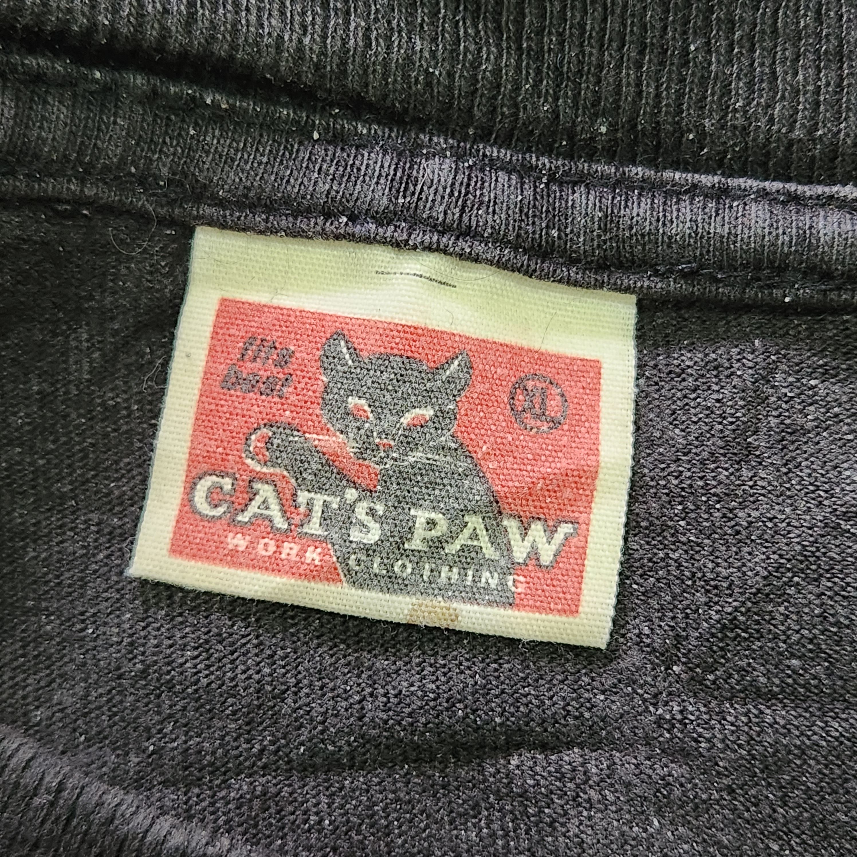 Vintage Y2K Cat's Paw TShirt - 4