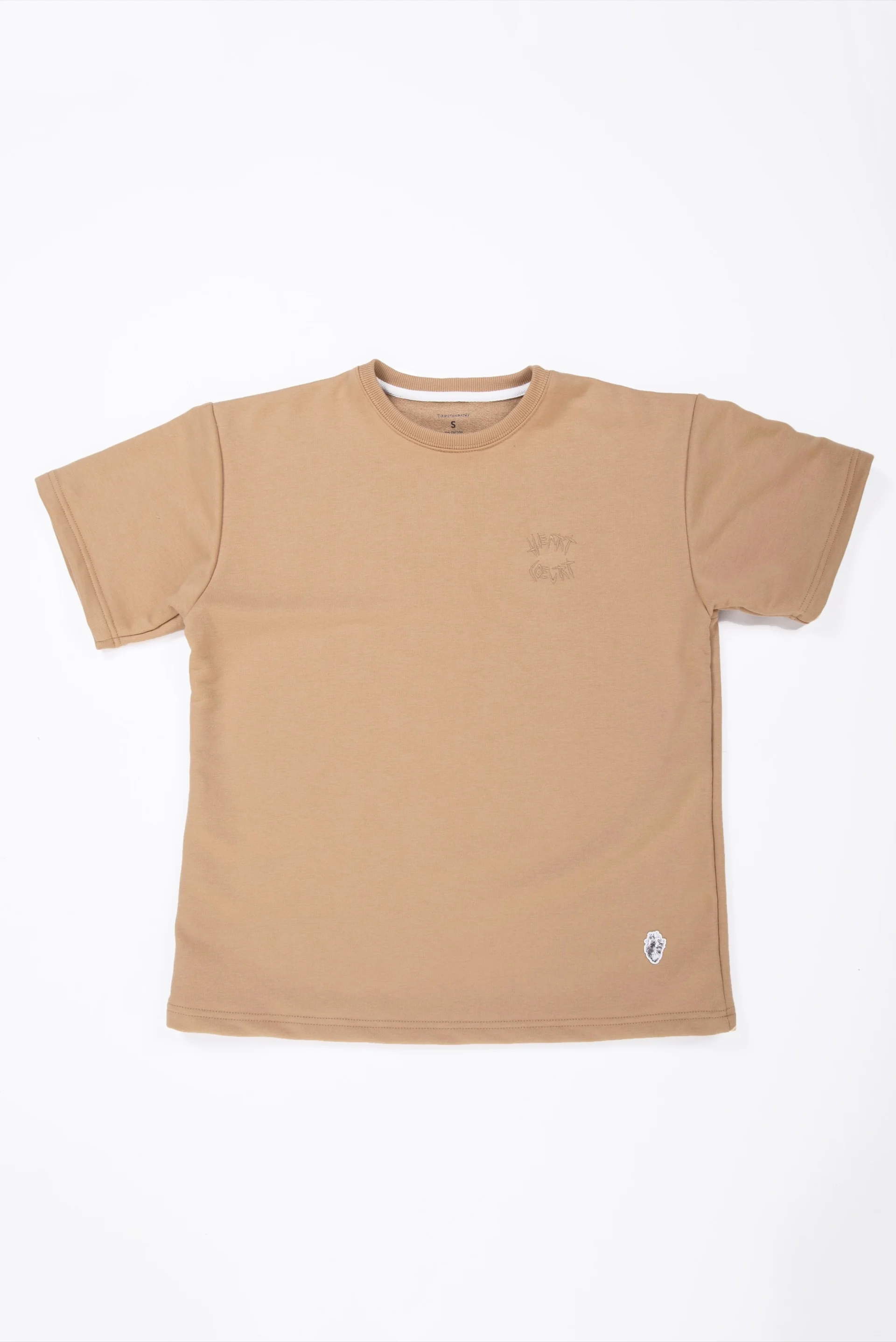 SAND BROWN LICITAR T-SHIRT - 5