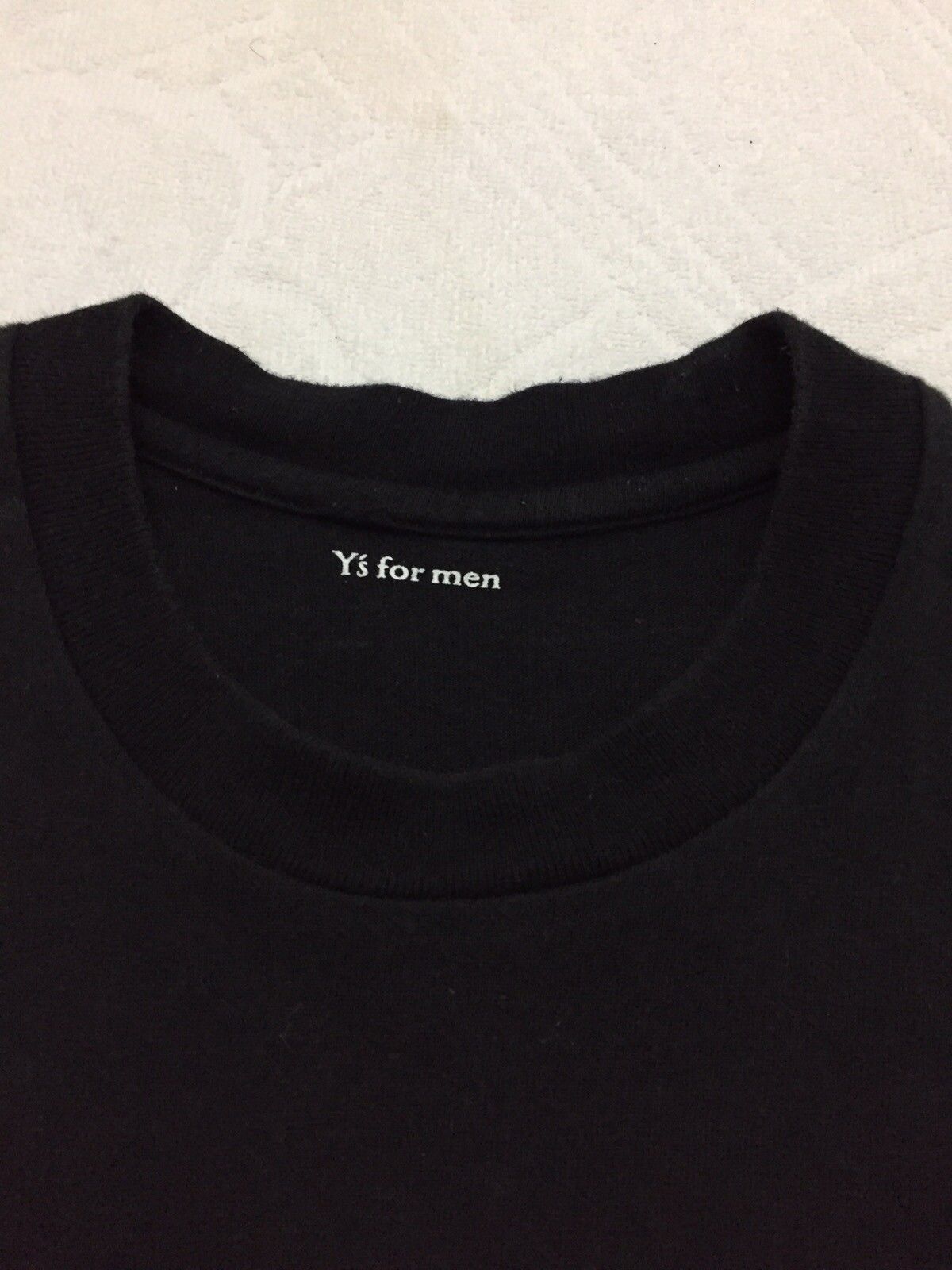 Y’s For Men Plain Made In Japan Black T-shirt - 2