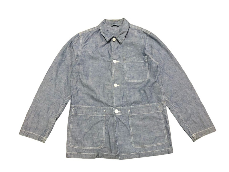 GRAIL🔥Vintage Margaret Howell Chambray Chore Jacket - 1
