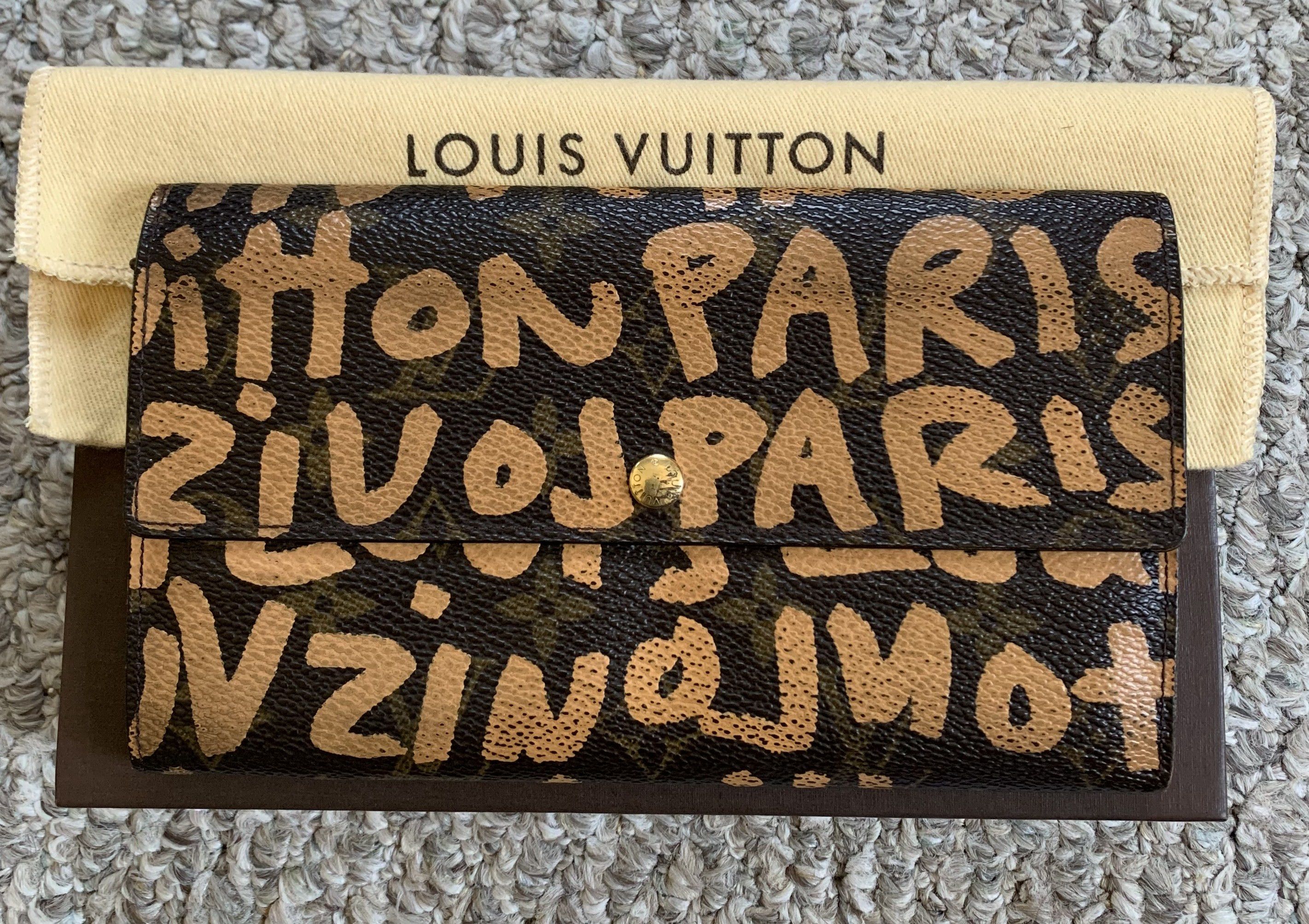 S/S 2001 Louis Vuitton x Sprouse Graffiti Monogram Wallet - 2