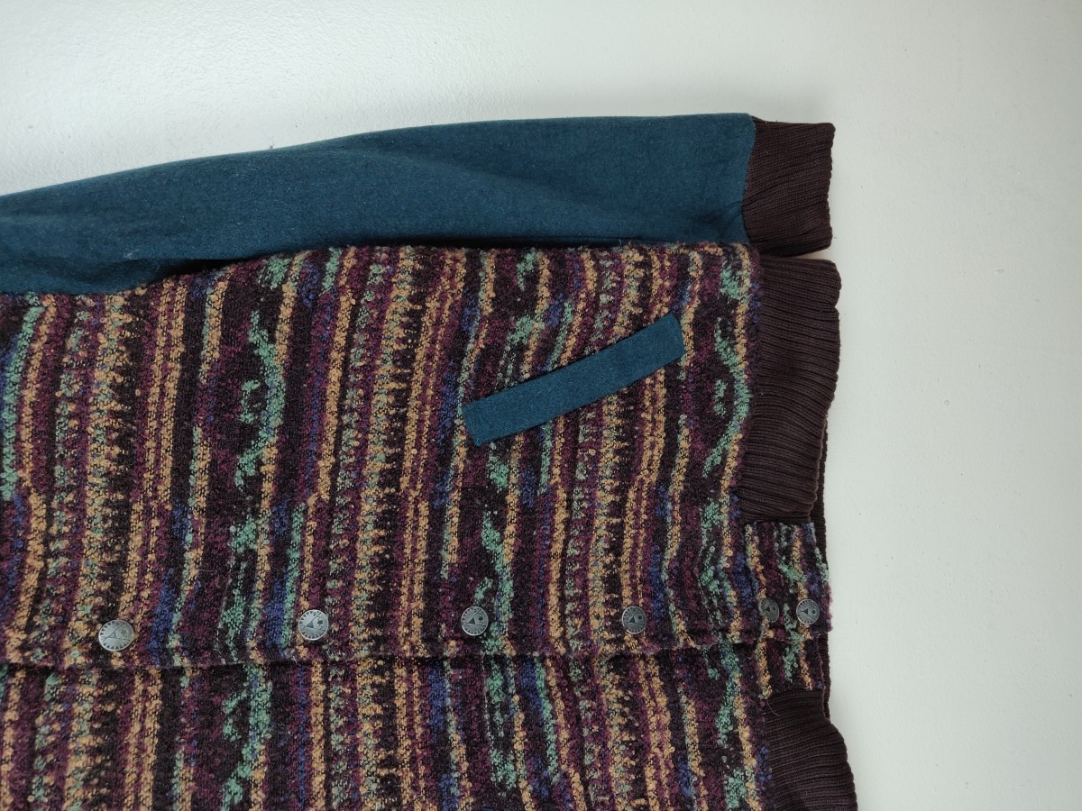 Bomber Jacket - Vintage Titicaca Japan Knitwear - 7